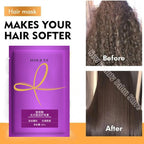 Keratin Hair Mask Magical 5 Second Repair Damage Frizzy Soft Smooth Shiny Hair Deep Moisturize Hair Treat Repair Hair Care Mask