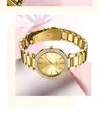 Luxury woman watch gold watch women luxe femme Gift for wife diamond watch quartz watches wristwatches for ladies