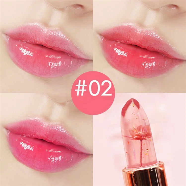 New Arrival Easy to Color Lipstick Non Sticky Lippie Private Label Long Lasting Transparent Jelly Texture Lipstick