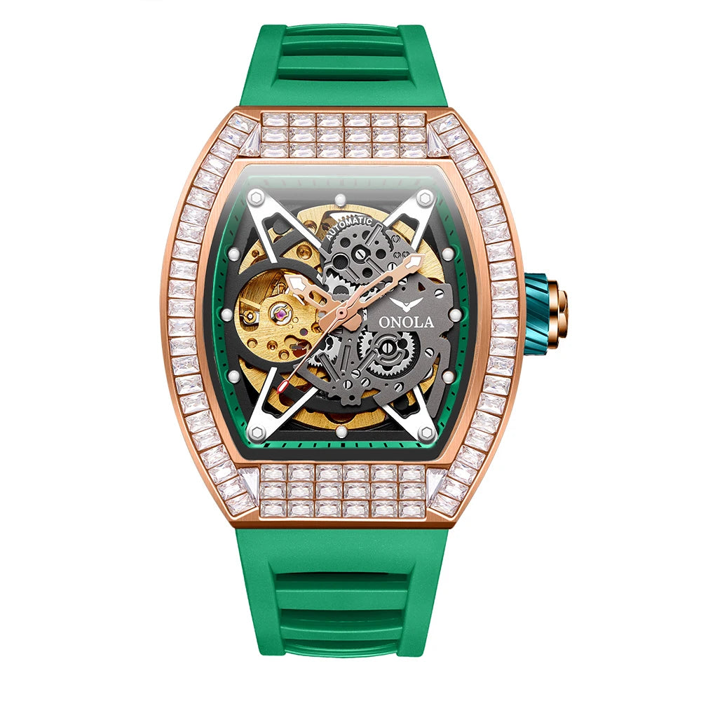 ONOLA New Watches 3838F Customer Logo Low Moq Mens Mechanical Watch Luxury Man Elegant  Men Watches High Quality