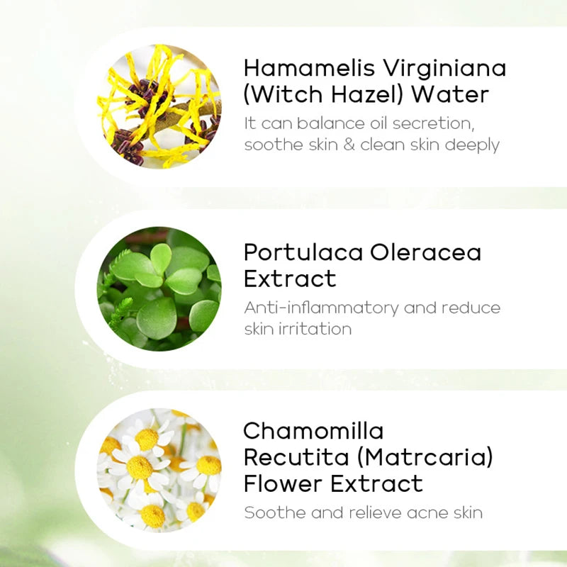 50g Green Tea Facial Cleanser Natural Plants Deep Cleansing Oil-Control Moisturizing Brighten Soften Skin Dense Foam Skin Care