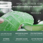 Aloe Vera Face Moisturizing Spray Improve Dryness Makeup Base Liquid Sooth Skin Refreshing Non Greasy Facial Toner Care Water