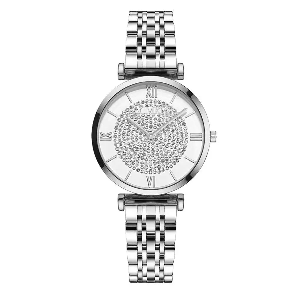 Luxury Women Watches Simple Elegant Ladies Watch Zegarek Damski Stainless Steel Metal Women's Wrsiwtwatch Relogio Feminino Saati