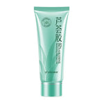 Aloe Vera Facial Cleanser Face Massage Cleaning Foam Cleansing Brush Moisturizing Acne Treatment Oil Control Blackhead Removal