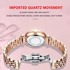POEDAGAR 3011 Women New Fashion Luxury Stainless Steel Watch High Quality Waterproof Women's Watch Leisure Business Watch
