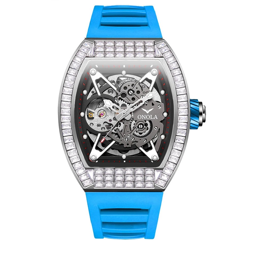 ONOLA New Watches 3838F Customer Logo Low Moq Mens Mechanical Watch Luxury Man Elegant  Men Watches High Quality