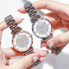 Luxury Women Watches Simple Elegant Ladies Watch Zegarek Damski Stainless Steel Metal Women's Wrsiwtwatch Relogio Feminino Saati