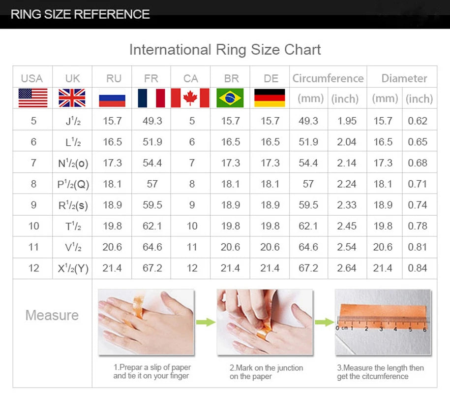 Fashion Female Ring  925 Sterling Silve Sea Blue Round Zircon Finger Rings for Women Promise Love Wedding Ring for Women Jewelry