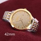 Luxury Melissa Auto Date Men's Watch Women's Watch Elegant Rhinestone Large Hours Crystal Clock Girl's Birthday Gift Box