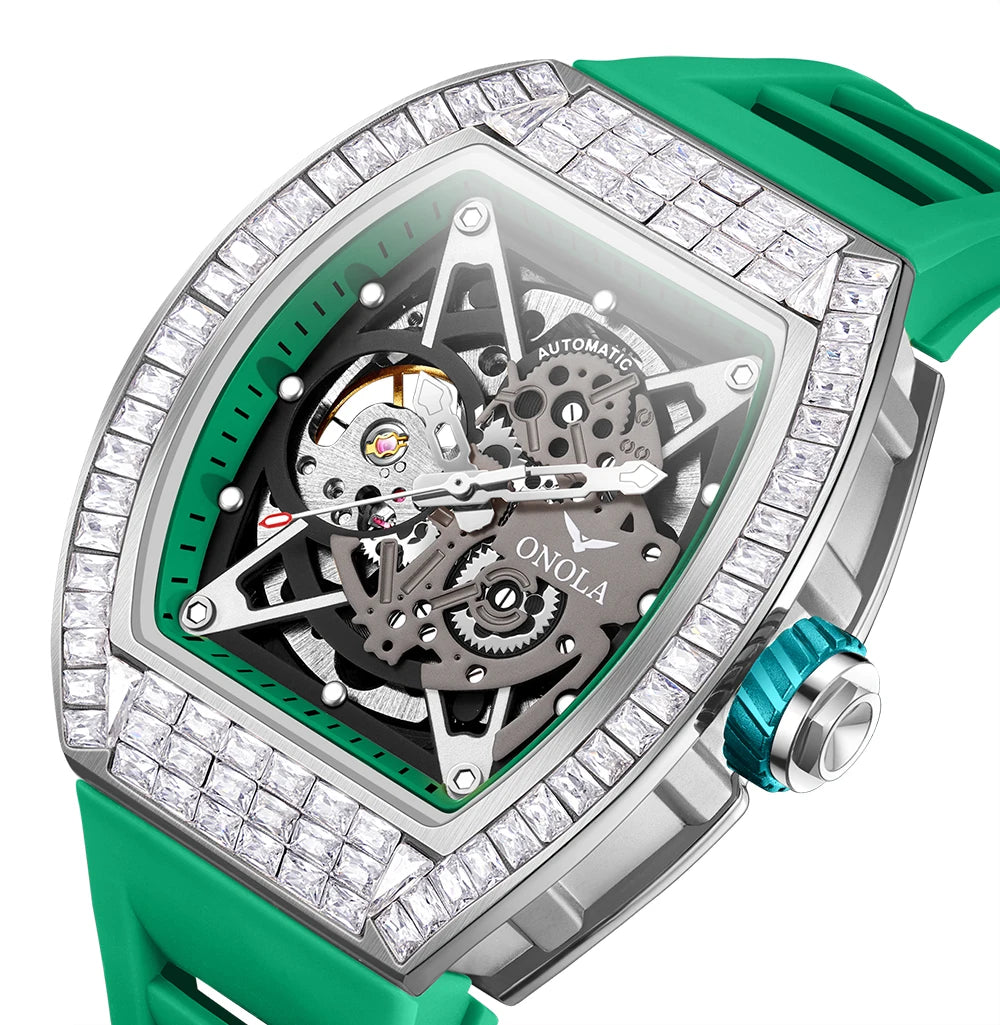 ONOLA New Watches 3838F Customer Logo Low Moq Mens Mechanical Watch Luxury Man Elegant  Men Watches High Quality