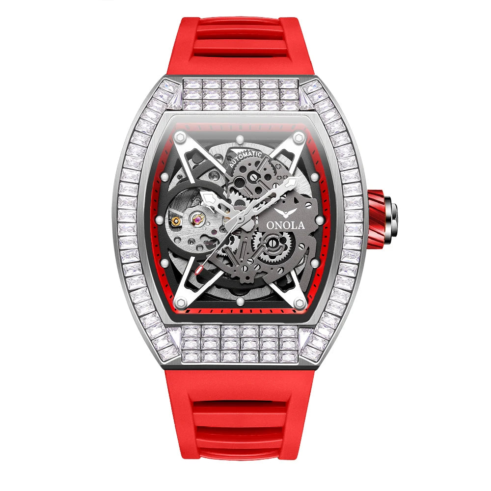 ONOLA New Watches 3838F Customer Logo Low Moq Mens Mechanical Watch Luxury Man Elegant  Men Watches High Quality