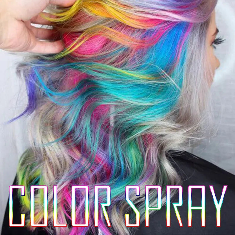 Hair Color Spray Hairs Dyed Hair Colour Styling Product Long Lasting Dye for Hair Beards Coloring Temporary Hair Colour Cream