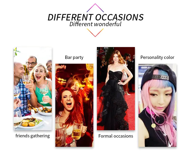 Hair Color Spray Hairs Dyed Hair Colour Styling Product Long Lasting Dye for Hair Beards Coloring Temporary Hair Colour Cream