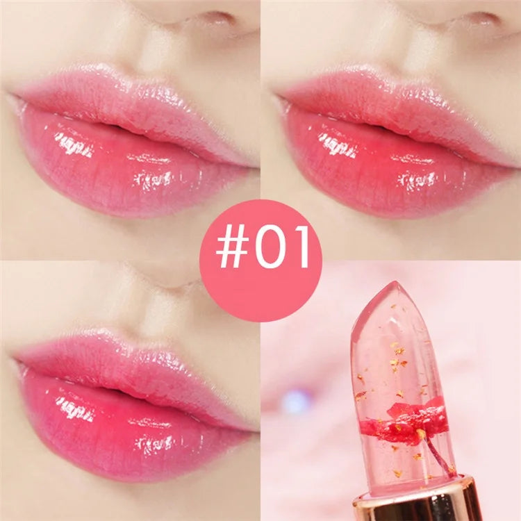 New Arrival Easy to Color Lipstick Non Sticky Lippie Private Label Long Lasting Transparent Jelly Texture Lipstick