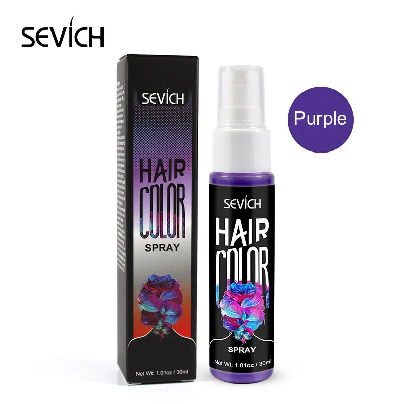 Hair Color Spray Hairs Dyed Hair Colour Styling Product Long Lasting Dye for Hair Beards Coloring Temporary Hair Colour Cream