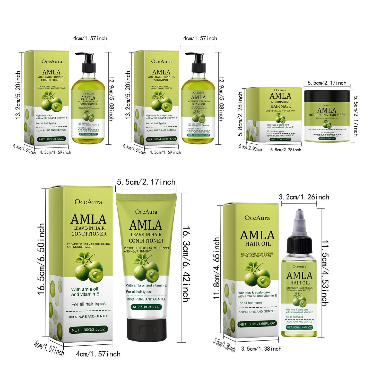 Castor Oil Natural Hair Care Set Nourish Hair Shampoo Conditioner Repair Hot Dyeing Damage Oil Fragrance Shiny Hair Care Mask
