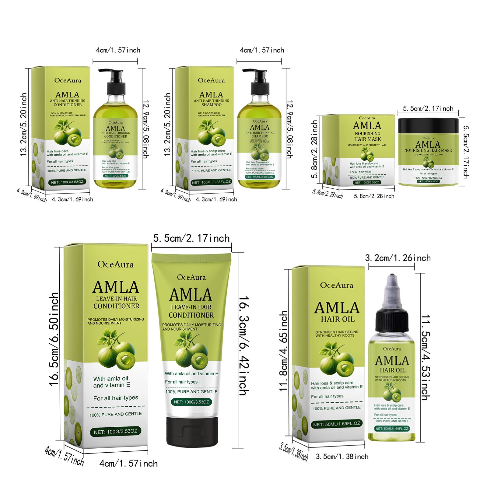 Castor Oil Natural Hair Care Set Nourish Hair Shampoo Conditioner Repair Hot Dyeing Damage Oil Fragrance Shiny Hair Care Mask