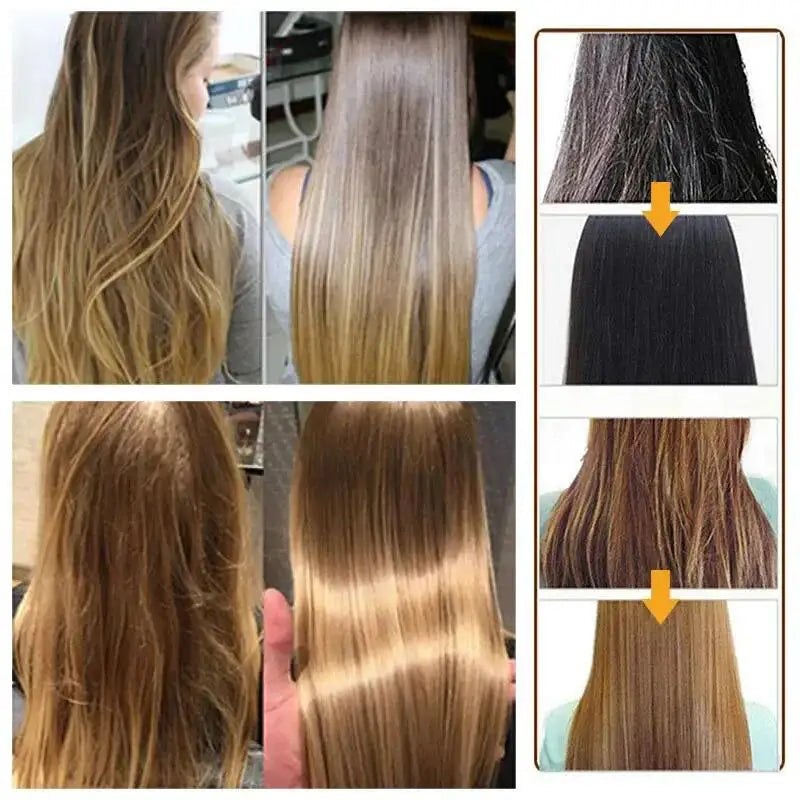 Magical Keratin Hair Mask 5 Seconds Fast Repairing Damaged Frizzy Hair Soft Smooth Shiny Deep Nourish Straighten Hair Scalp Care