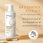 Rice Water Shampoo Volumizing Hair Shampoo For Hair Wash Brittle And Dry Hair Moisturizer For Dry Oily Hair For Travel Spa