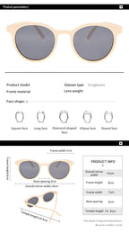 2022 Sunglasses for Women Men Retro Round Full Frame Sun Glasses Female Brand Design Fashion Oversized Shades Eyewear UV400