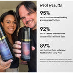 5 Colors Hair Dye Shampoo Black Hair Color Dye Hair Shampoo Cream Instant Dye Shampoo Men Women Moisturizing and Repairing Hair