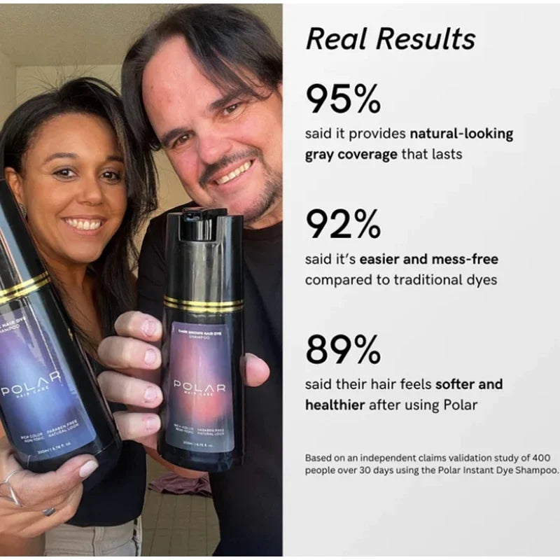5 Colors Hair Dye Shampoo Black Hair Color Dye Hair Shampoo Cream Instant Dye Shampoo Men Women Moisturizing and Repairing Hair