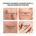 Turmeric Cleansing Mousse Exfoliating Hydrating Mild Non-Irritating Cleansing Moisturizing Soothing Foaming Facial Wash