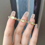 Luxury Fine Bracelet for Women Girls Fashion Flower Planet Shiny Zirconia Bracelet Charms Accessories Jewelry Set Party Gifts