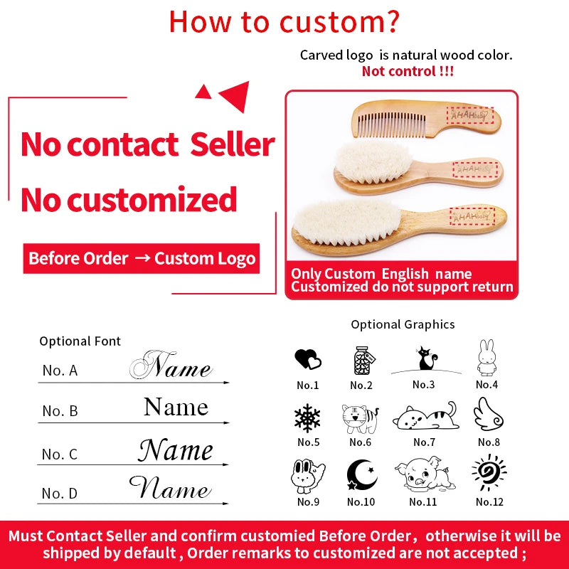 Natural Hair Brush Women Wide Tooth Hair Combs Healthy Paddle Cushion Massage Hairbrush Wooden Comb Hair Care Barber Accessories