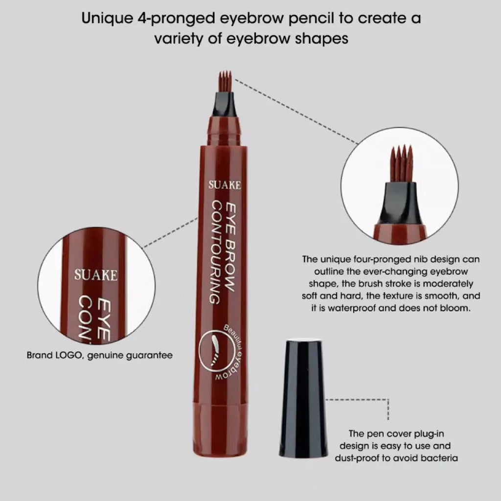 Eyebrow pencil Waterproof Permanent Long Lasting High quality professional makeup for women Cheap Cosmetics Enhancer