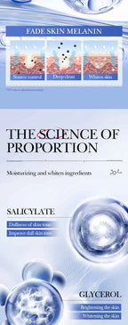 Salicylic Acid Cleansing Facial Cleanser Oil Control Anti-Acne Skin Care Whitening Cleanser Gentle Mild Facial Cleanser