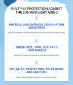 SPF 50+ Sunscreen Long Lasting & Waterproof Sun Protection Cream Moisturizing Non Sticky ultraviolet-proof For Face & Body