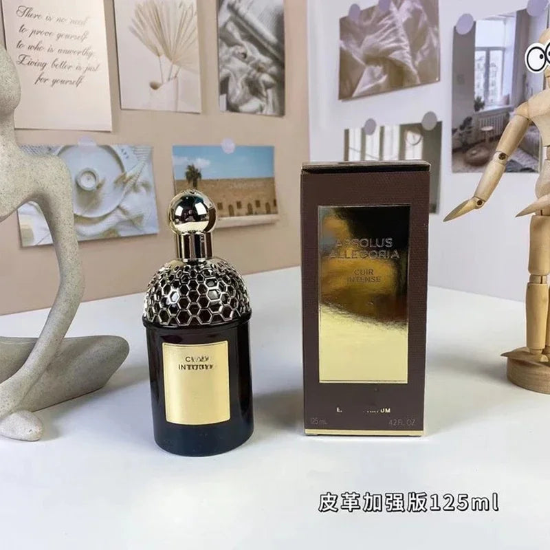 125ml Brand Original Cologne Eau De Parfum Lasting Rose Floral Scent Spray Women Perfumes Sandalwood Leather Men's Fragrance