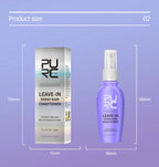Leave-in Conditioner Coconut Oil Smoothing Spray Anti Frizz Moisturizing Hair Mask Dry Damage Treatment Cream  Hair Care PURC