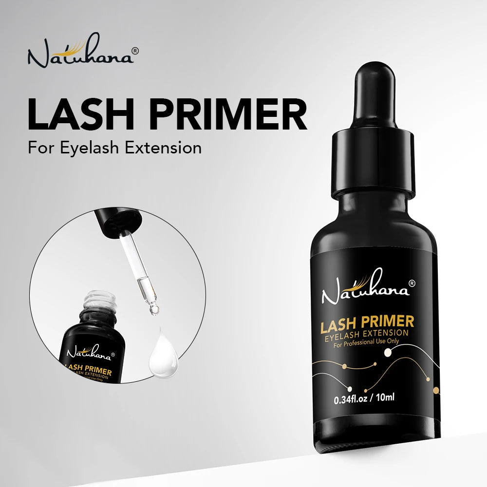 Pre-Treament Primer Clean Lashes Super Bonder For Eyelash Extension Quick Drying Long Last Grafting Eyelash Glue NATUHANA