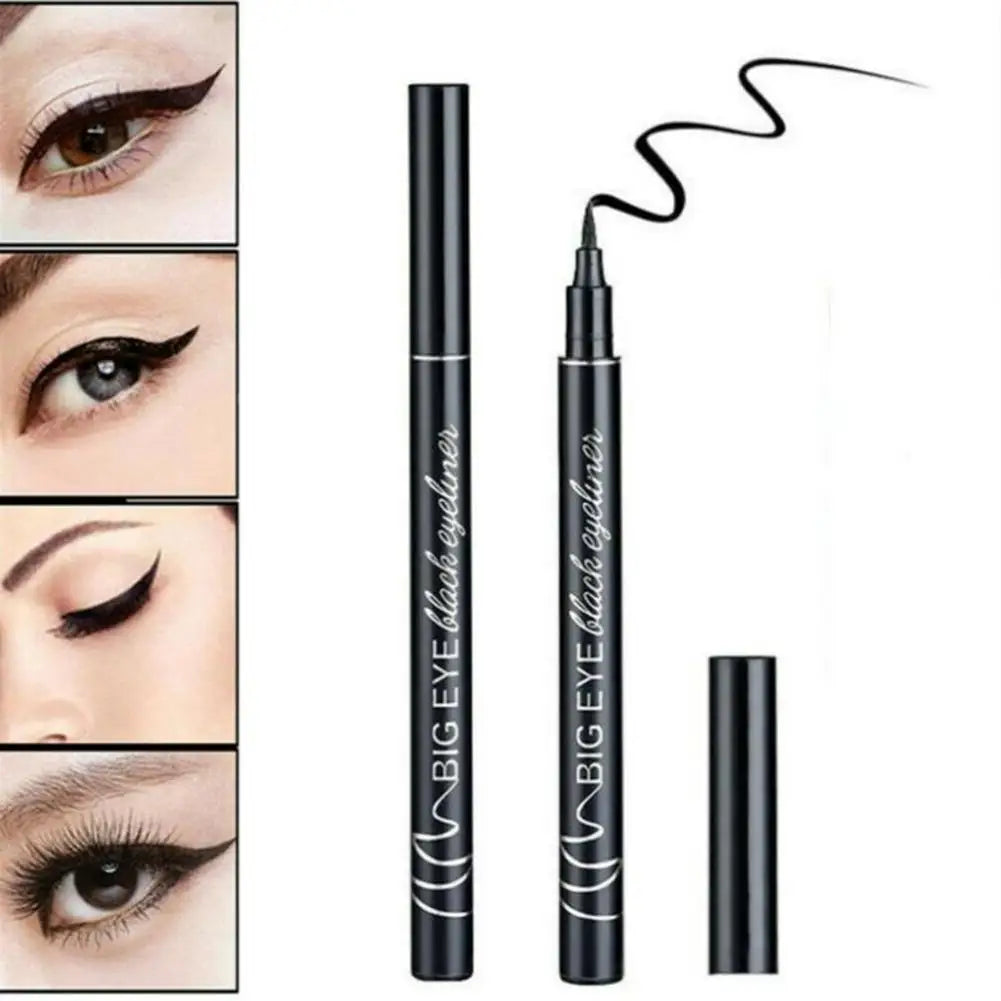Eyeliner Ultra Thin Black White Liquid Pen Eyeliner Pen Waterproof Lasting Smooth Eyes Liner Pencils Eye Makeup Tools