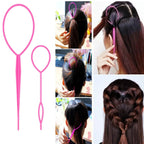 8Pcs Hair Brushes Set with Teasing Bristle Brush, Edge Control Brush, and 2Pcs Metal Pin Rat Tail Combs for Women's Hair Styling