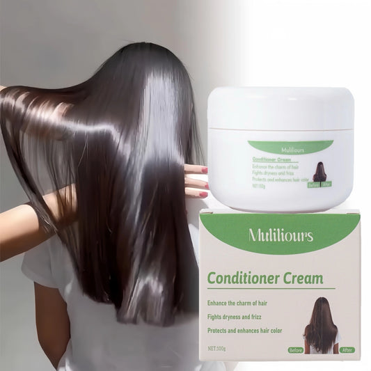 Muliliours Leave-In Hair Conditioner Deep Moisturizing with Strong Strands Natural Ingredients for All Hair Types Gentle Care