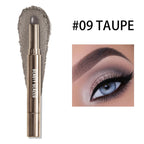 10 Color Double Ended Eye Shadow Stick With Sponge Brush Pearlescent Lasting Eyeshadow Pen Contouring Portable Makeup Cosmetics
