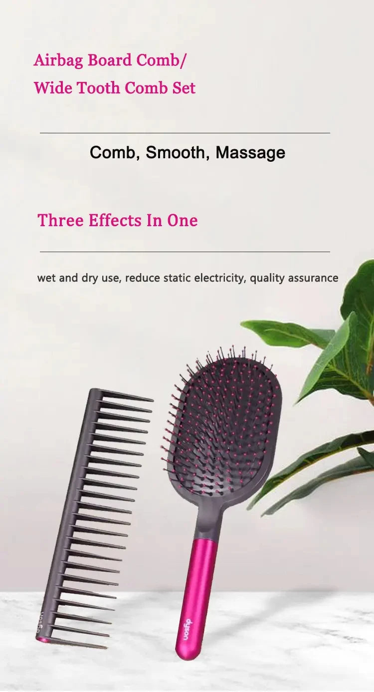 New Girls Hair Comb Scalp Massage Airbag Hairbrush Wet Curly Detangle Brush For Salon Hairdressing Styling Tools For  Women