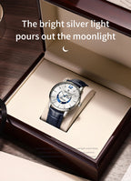 Men's Watches Top Brand Luxury Men Wrist Watch Leather Quartz Watch Sports Waterproof Male Clock Relogio Masculino+Box 2023 New