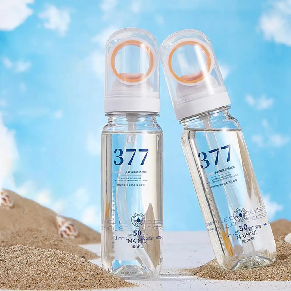 377 Sunscreen Spray Anti-aging Anti Wrinkle Moisturizing Whitening Sunscreen Spray Facial Body Neck Skin Care Cream