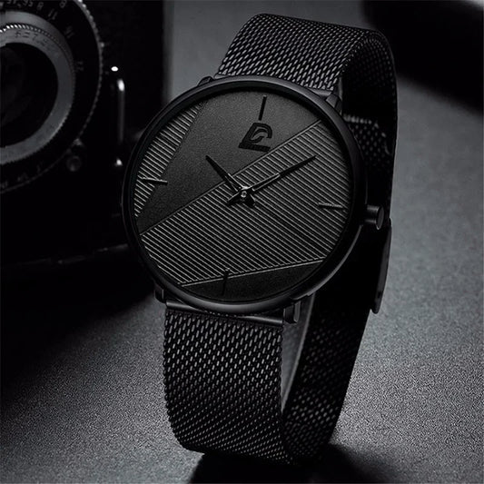 reloj hombre Watches Mens 2025 Minimalist Men's Fashion Ultra-thin Watch Simple Men Business Quartz Wristwatch relogio masculino