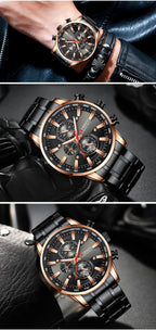 New Watches for Men Top Luxury Brand CURREN Quartz Men’s Watch Sport Waterproof Wrist Watches Chronograph Date Relogio Masculino