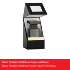 Luxurious 50ml Colorfuled Glass Perfume Bottle, Black Men's Perfume Empty Bottle Without Logo and Box