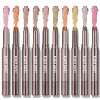10 Color Double Ended Eye Shadow Stick With Sponge Brush Pearlescent Lasting Eyeshadow Pen Contouring Portable Makeup Cosmetics