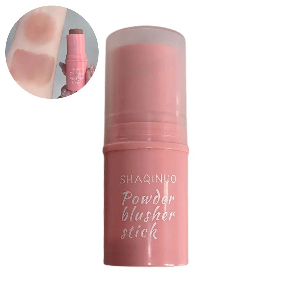 Blush Stick Creamy Cheek Color for Natural Plumpness Hydrating Swell Tone Blusher for Fair Skin Easy-Blend Makeup Stick