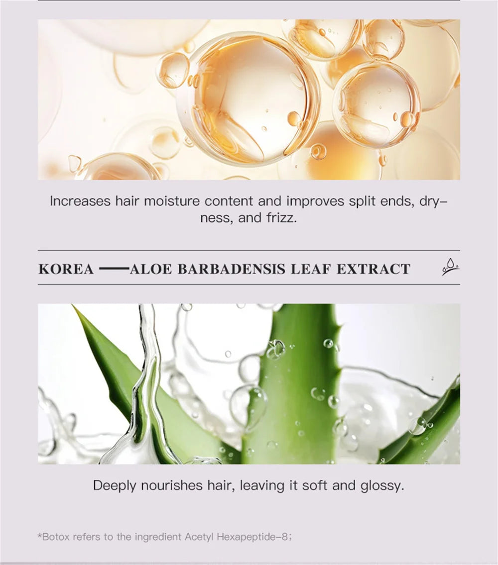 Magical Keratin Hair Mask 5 Seconds Repair Damaged Frizzy Hair Soft Smooth Shiny Nutrition Deep Moisturize Nourishing Hair Care