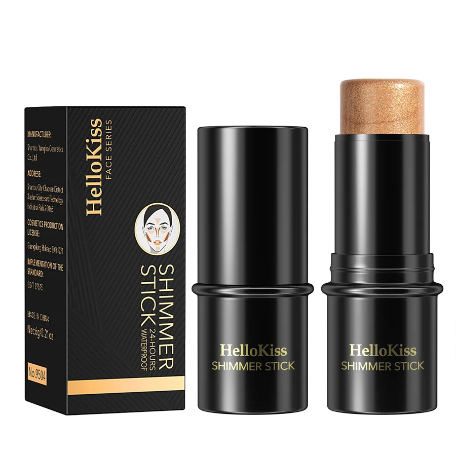 Highlighting Bronzer Stick Face Brightening Blusher Rouge Concealer Long Lasting Corrector 3D Nose Shadow Contouring Cosmetics