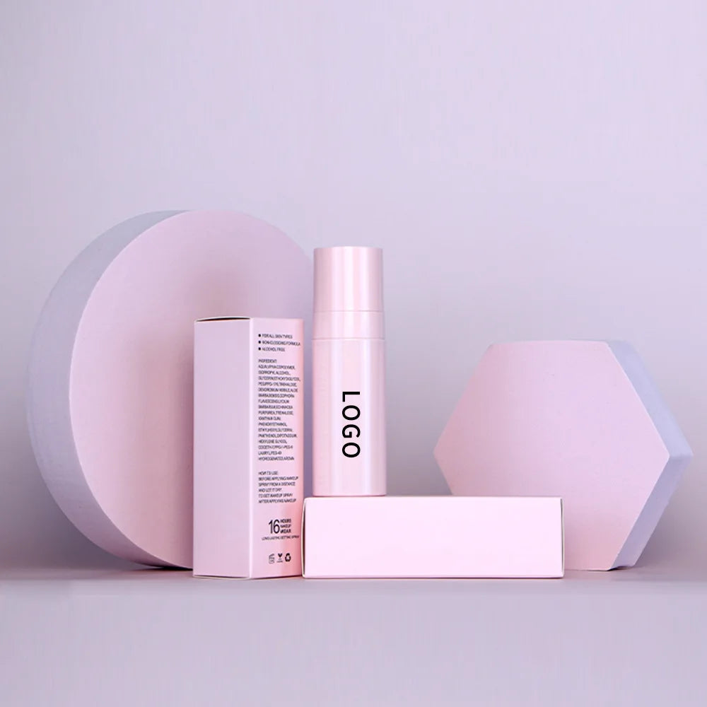 Private Label Setting Spray Oil Control Long Lasting Lightweight Vegan Matte Foundation Finishing Fixer Makeup Spray Bulk 10pcs